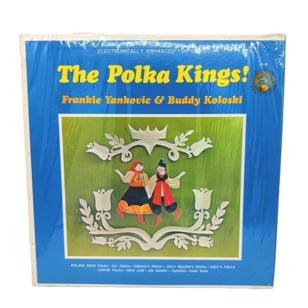 Vintage Frankie Yankovic Buddy Kowalski The Polka Kings! ‎Record Vinyl LP Music